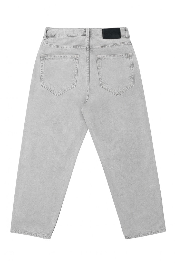 washed grey denim