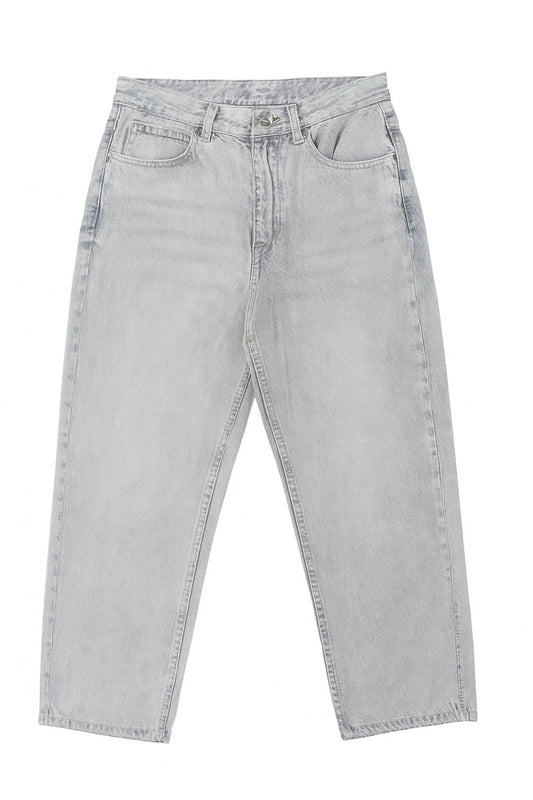 washed grey denim