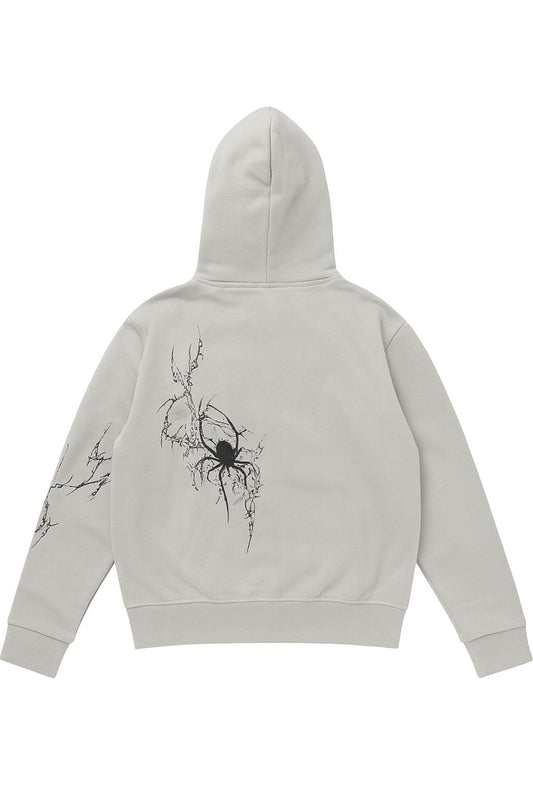 heavy weight spider hoodie